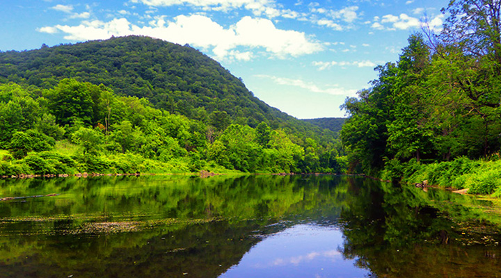 River and Hills