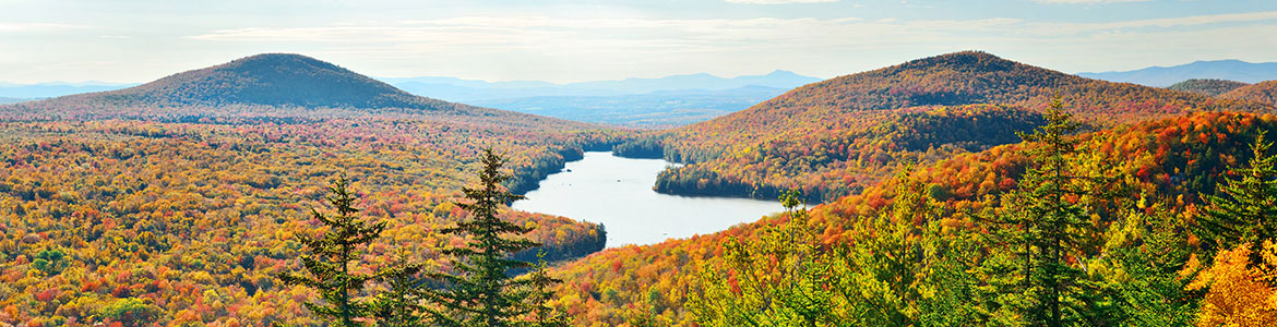 River and Mountains